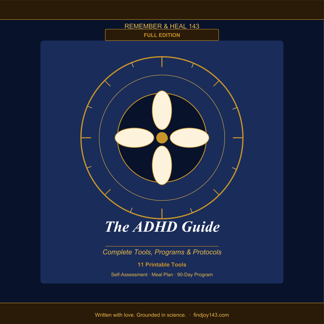 The ADHD Guide — Full Edition | Complete Tools, Programs & Protocols