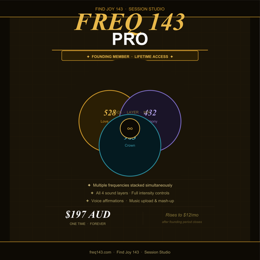FREQ 143 Pro — Founding Member Lifetime Access